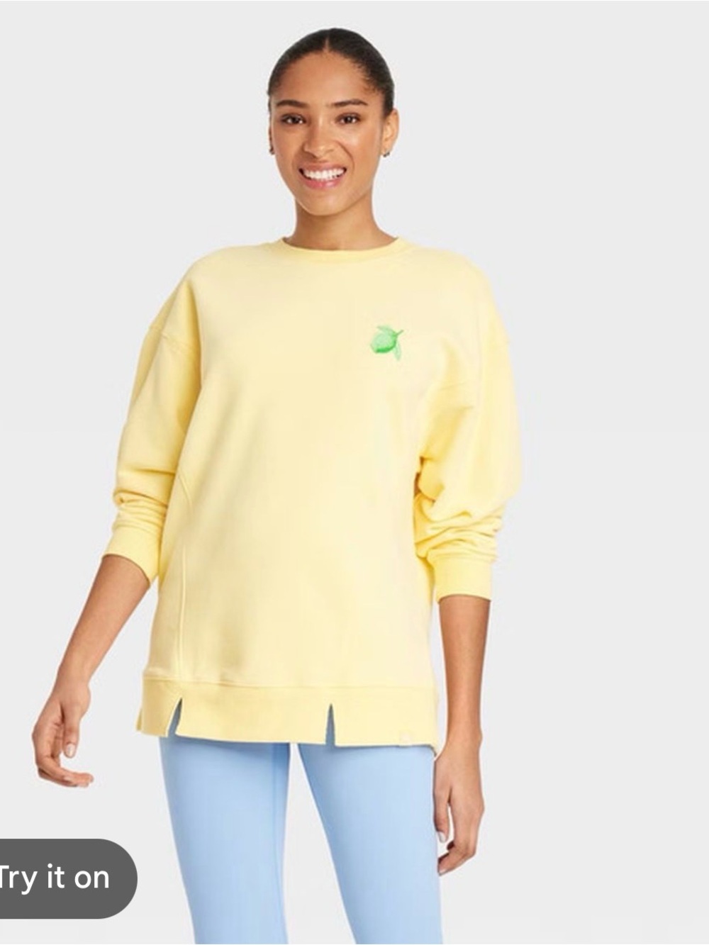 JoyLab  Almafi Coast summer sweatshirt